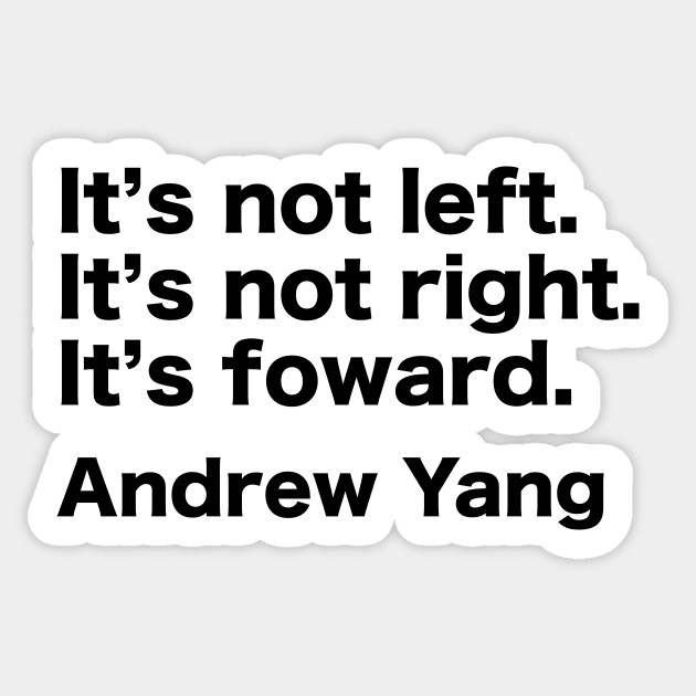 ANDREW YANG Sticker by topower